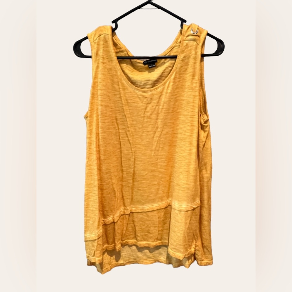 New Directions | Yellow Tank Top | Size L
